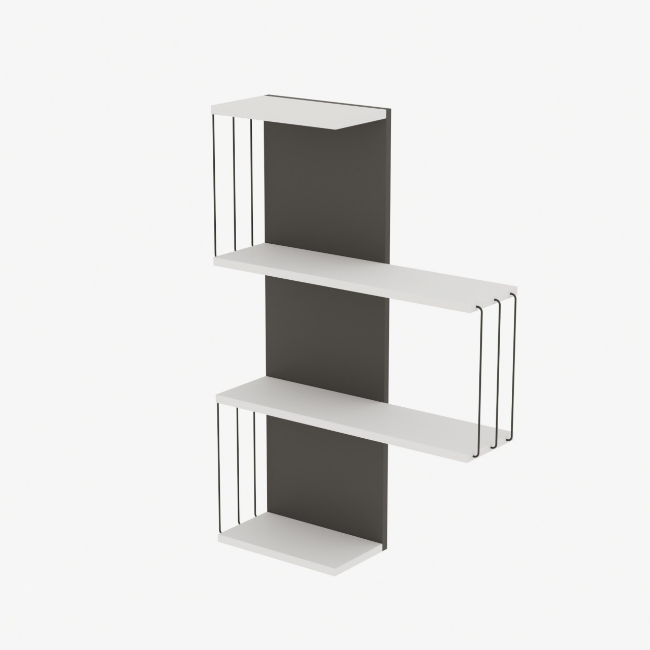 Poze Raft de perete Cambel - Anthracite