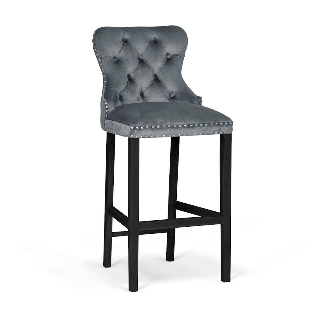 Poze Scaun Bar Madame Gri Inchis/Negru BL14