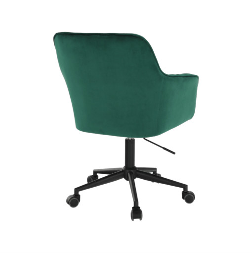 Poze Scaun de birou Hagrid verde smarald – 4lx59ax62-99h cm
