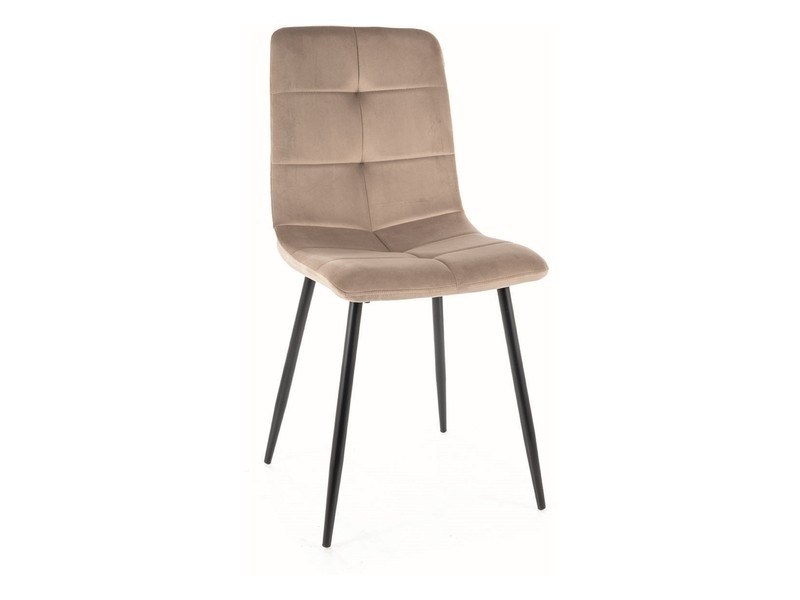 Scaun ivo velvet bej blu40