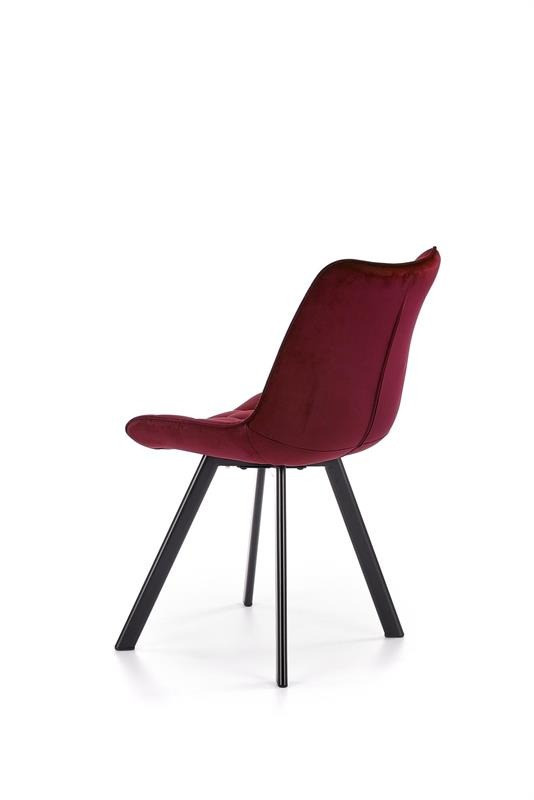 Poze Scaun K332 velvet bordo