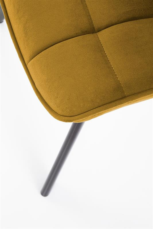 Poze Scaun K332 velvet mustariu