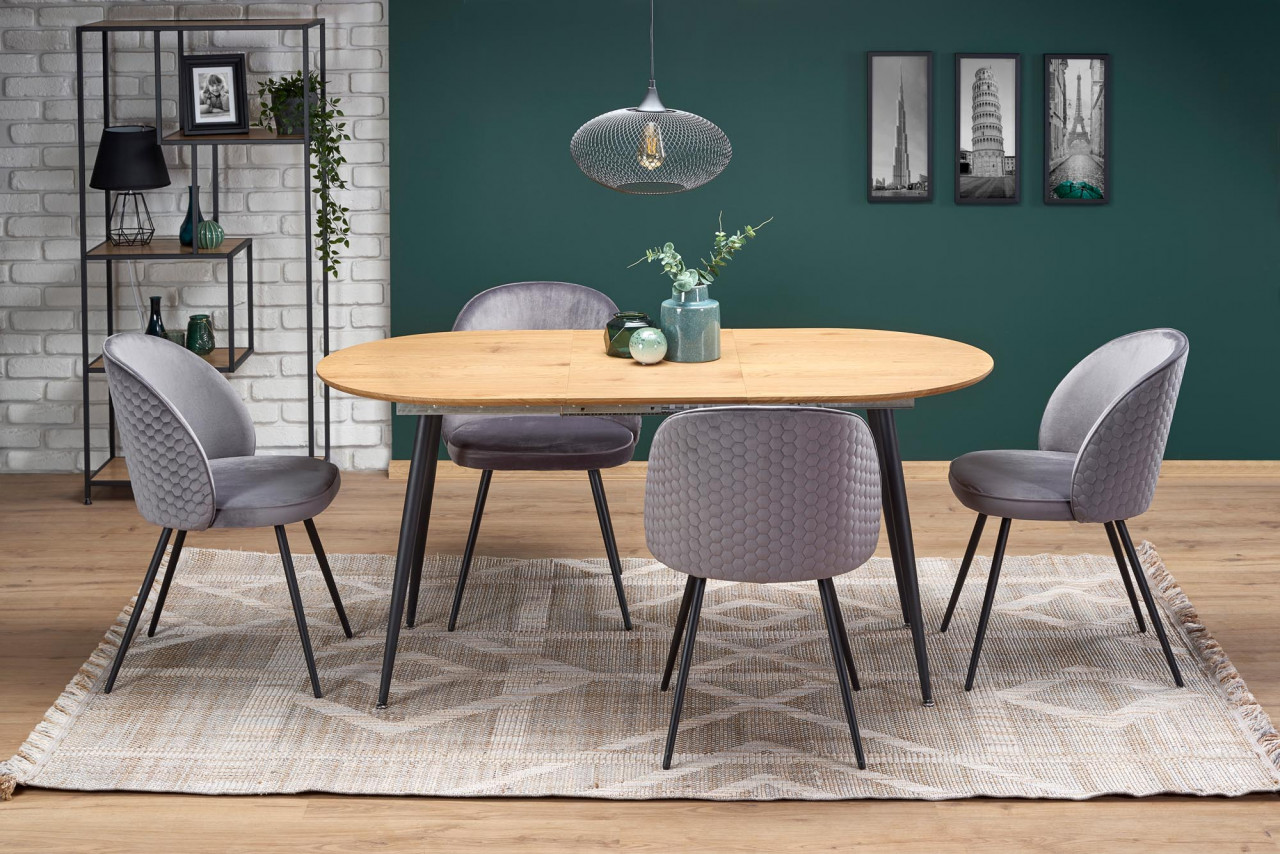 Poze Scaun K395 velvet gri
