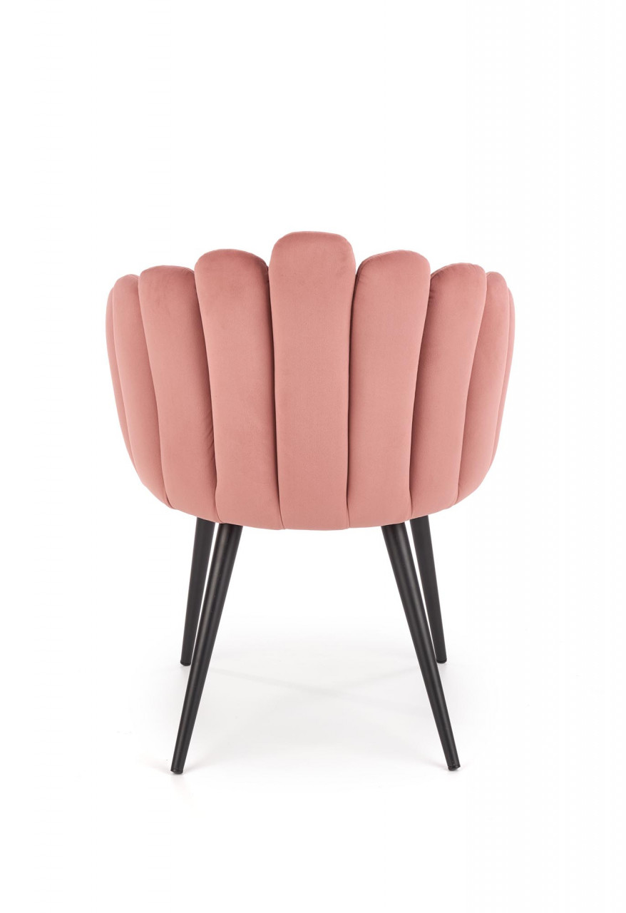 Poze Scaun K410 velvet roz