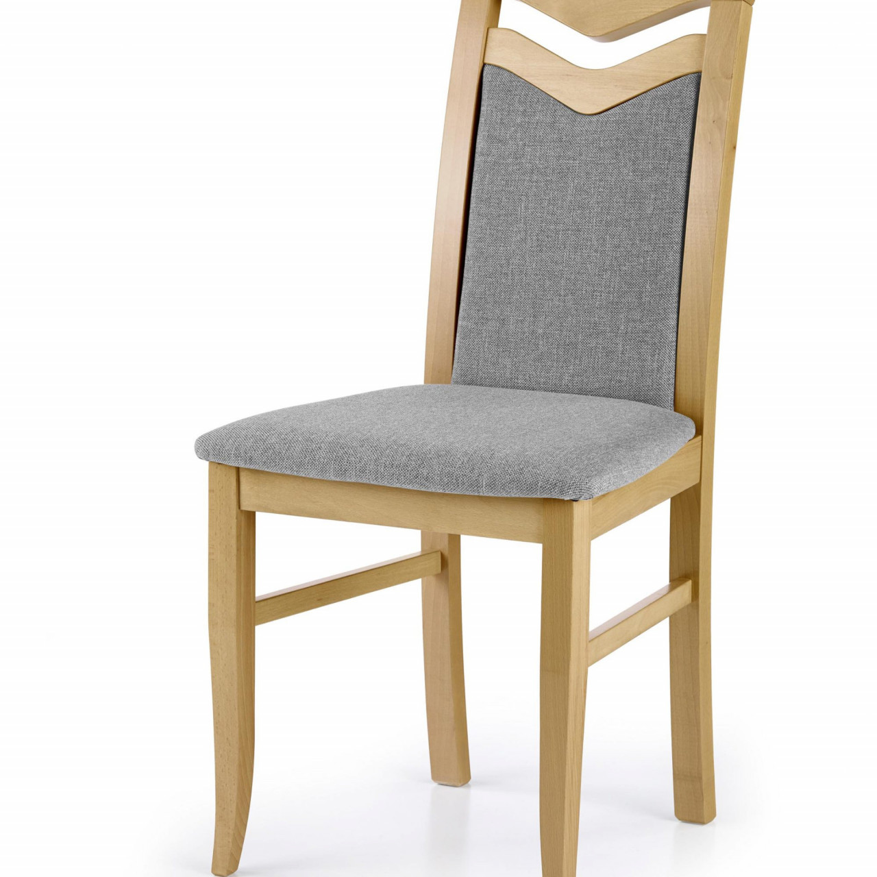 Poze Scaun lemn Citrone material gri stejar