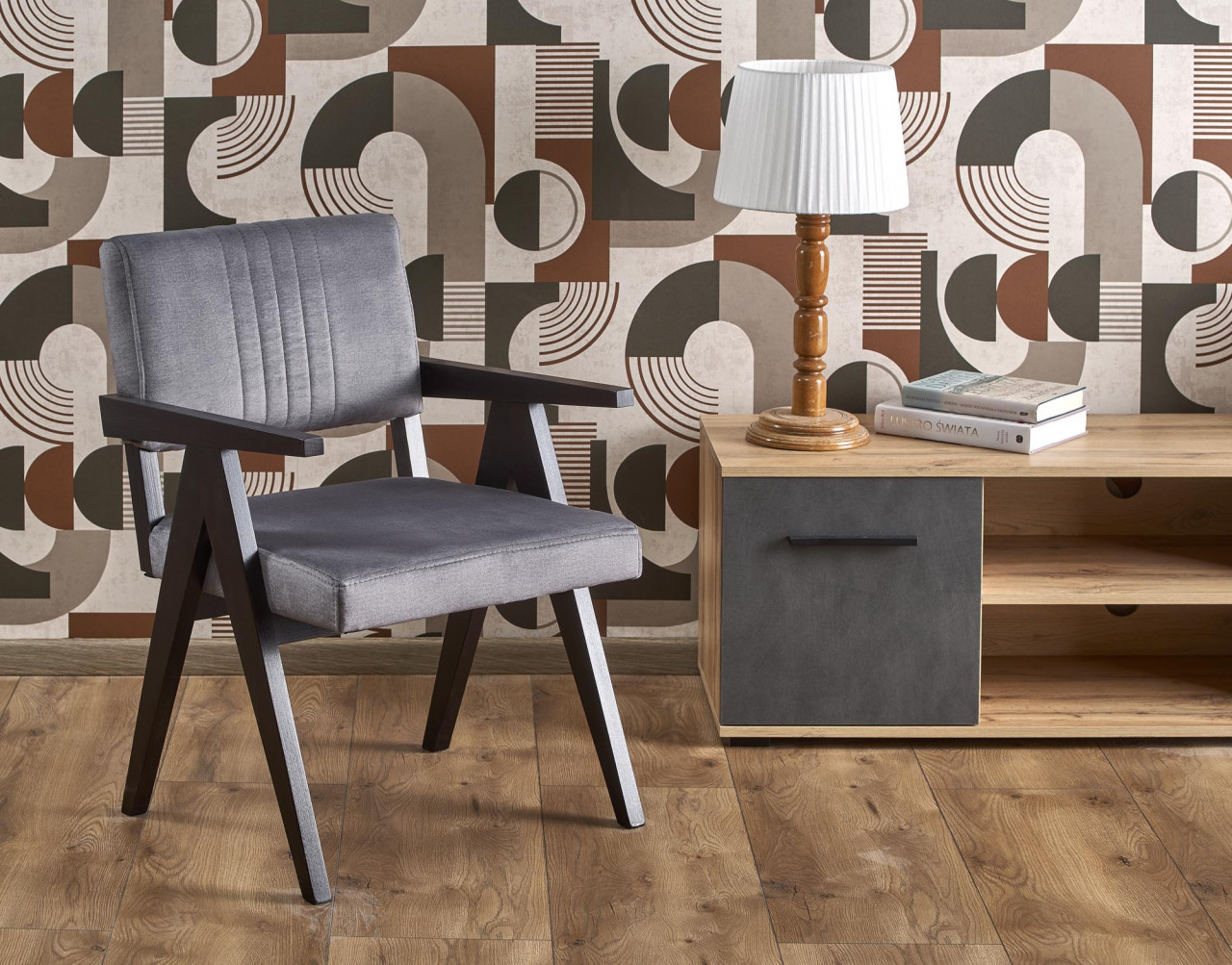 Poze Scaun Memory gri Monolith 85/abanos