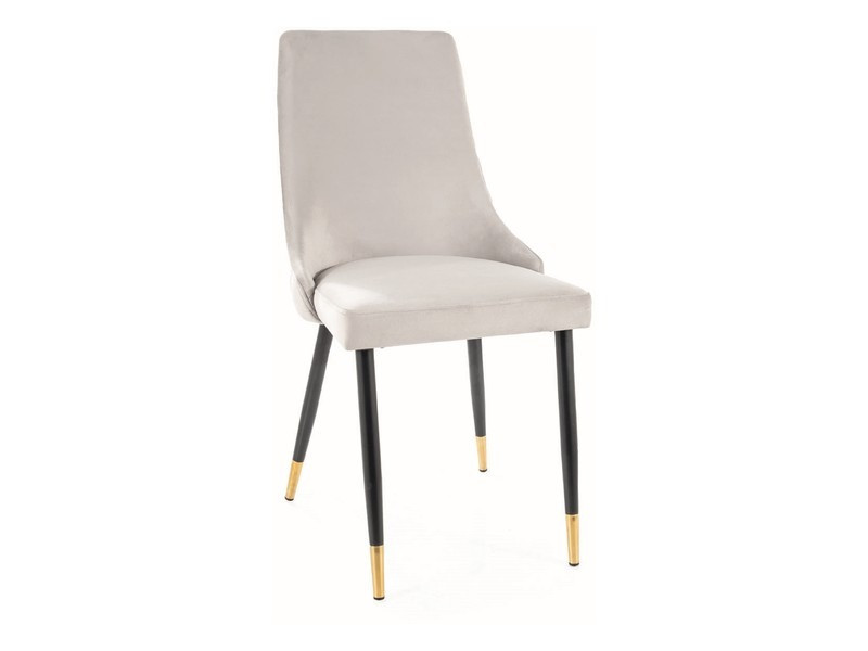 Scaun piano velvet gri deschis blu03