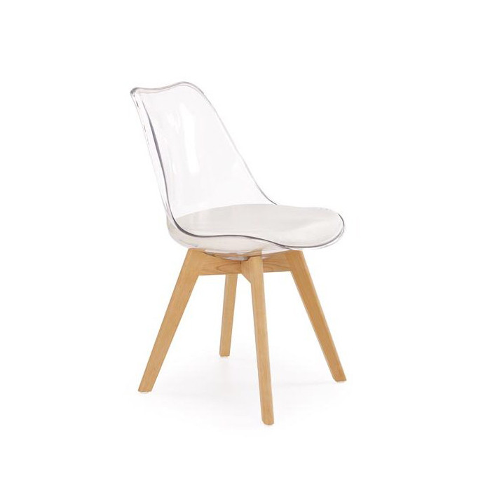 Poze Scaun policarbonat K246 alb - H 83 cm