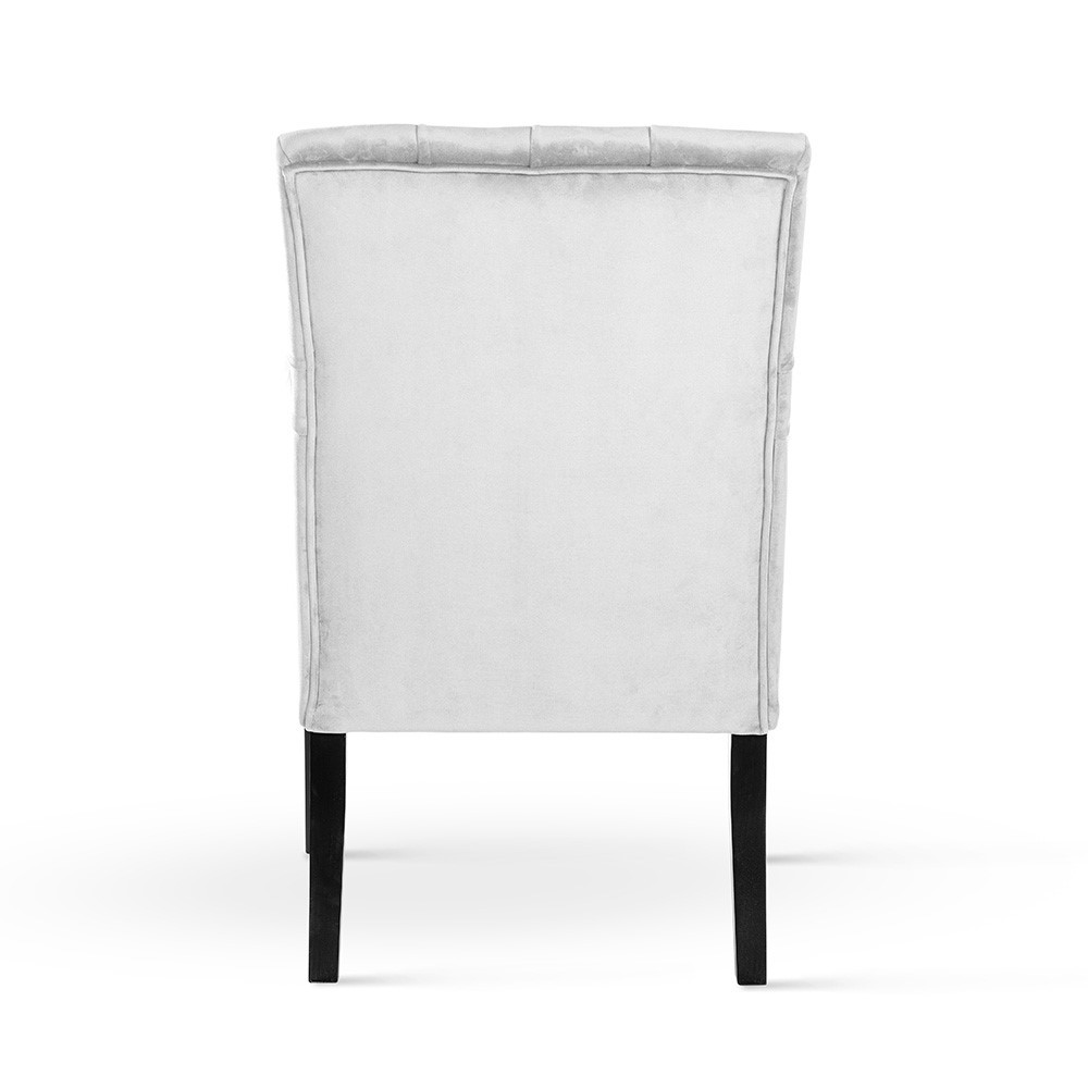 Poze Scaun tapitat Gala Glam cu cotiera H94 cm