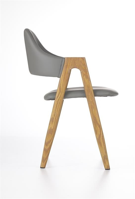 Poze Scaun tapitat K247 gri - H 80 cm