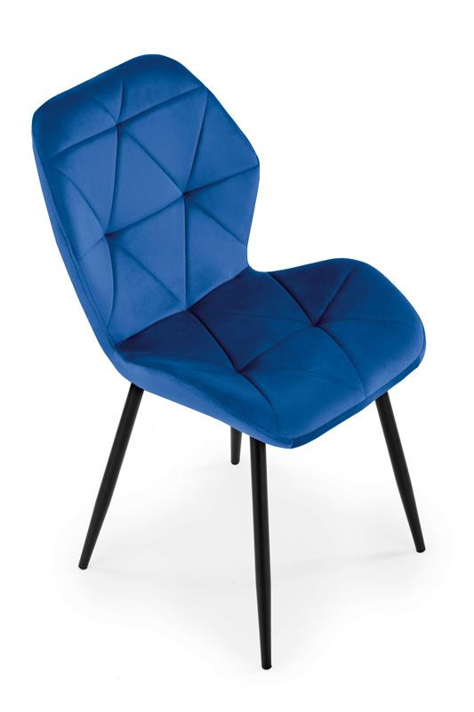 Poze Scaun tapitat K453 velvet bleumarin