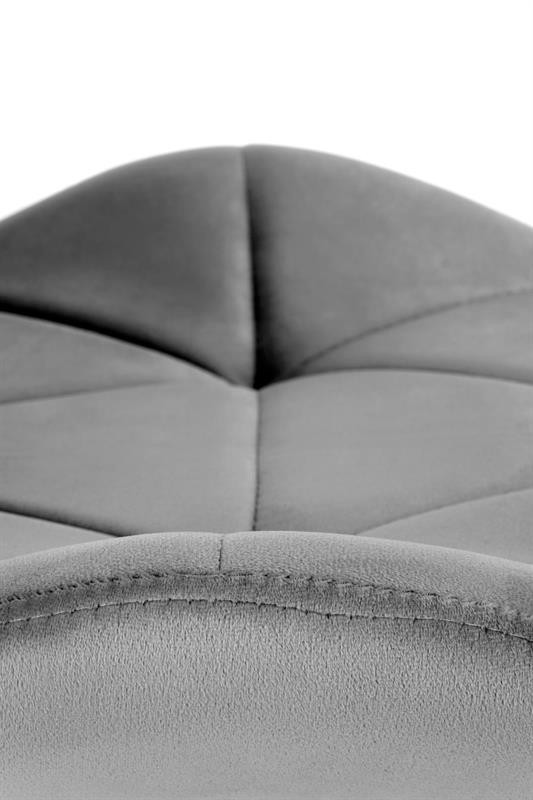 Poze Scaun tapitat K453 velvet gri