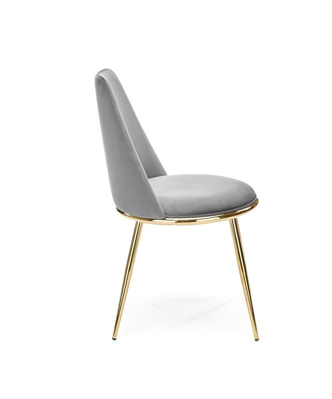 Poze Scaun tapitat K460 - Gri/Gold