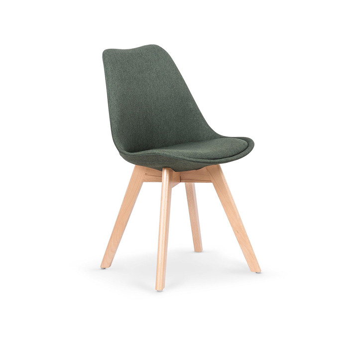 Scaun textil k303 verde inchis - h 83 cm