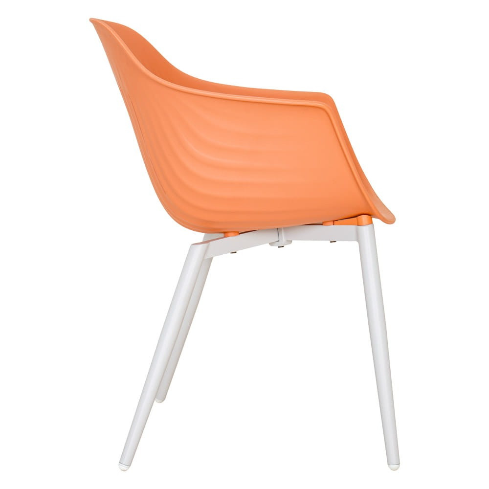 Poze Set 4 scaune Ballena portocaliu H82 cm