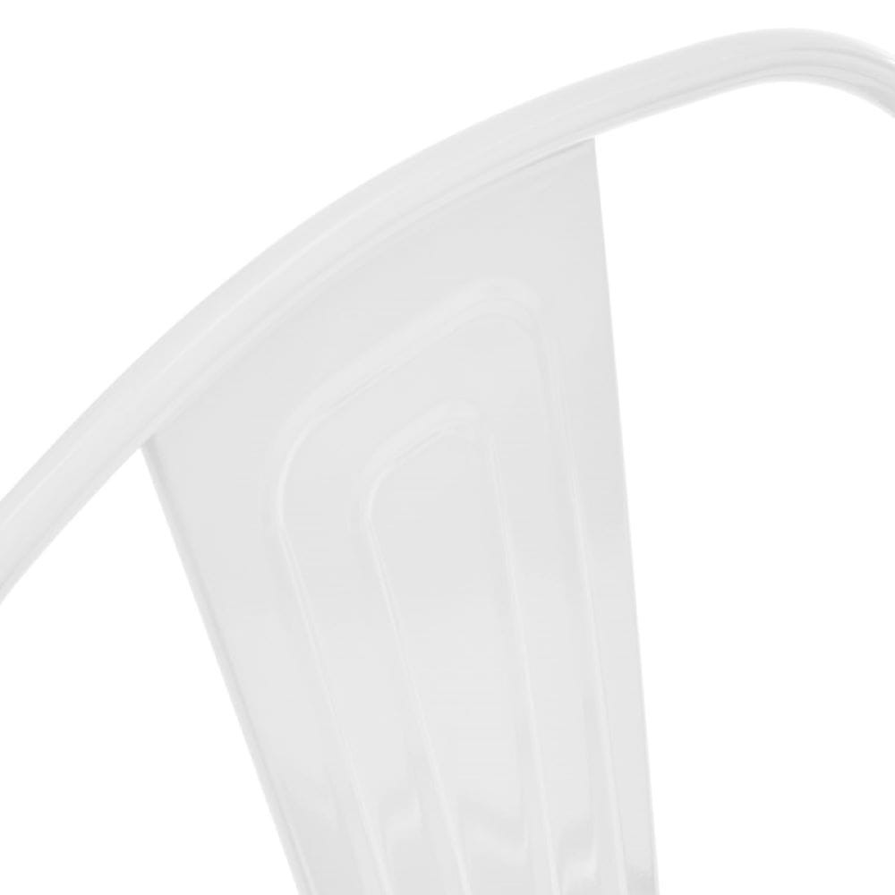 Poze Set 4 scaune Hugo alb H85 cm