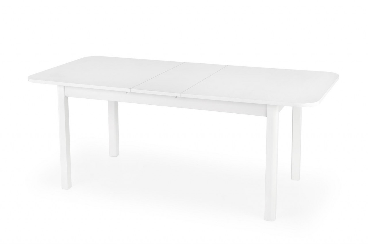 Poze Set masa extensibila Florian alb/alb L160-228 cm + 4 scaune Clarion gri/alb Inari91