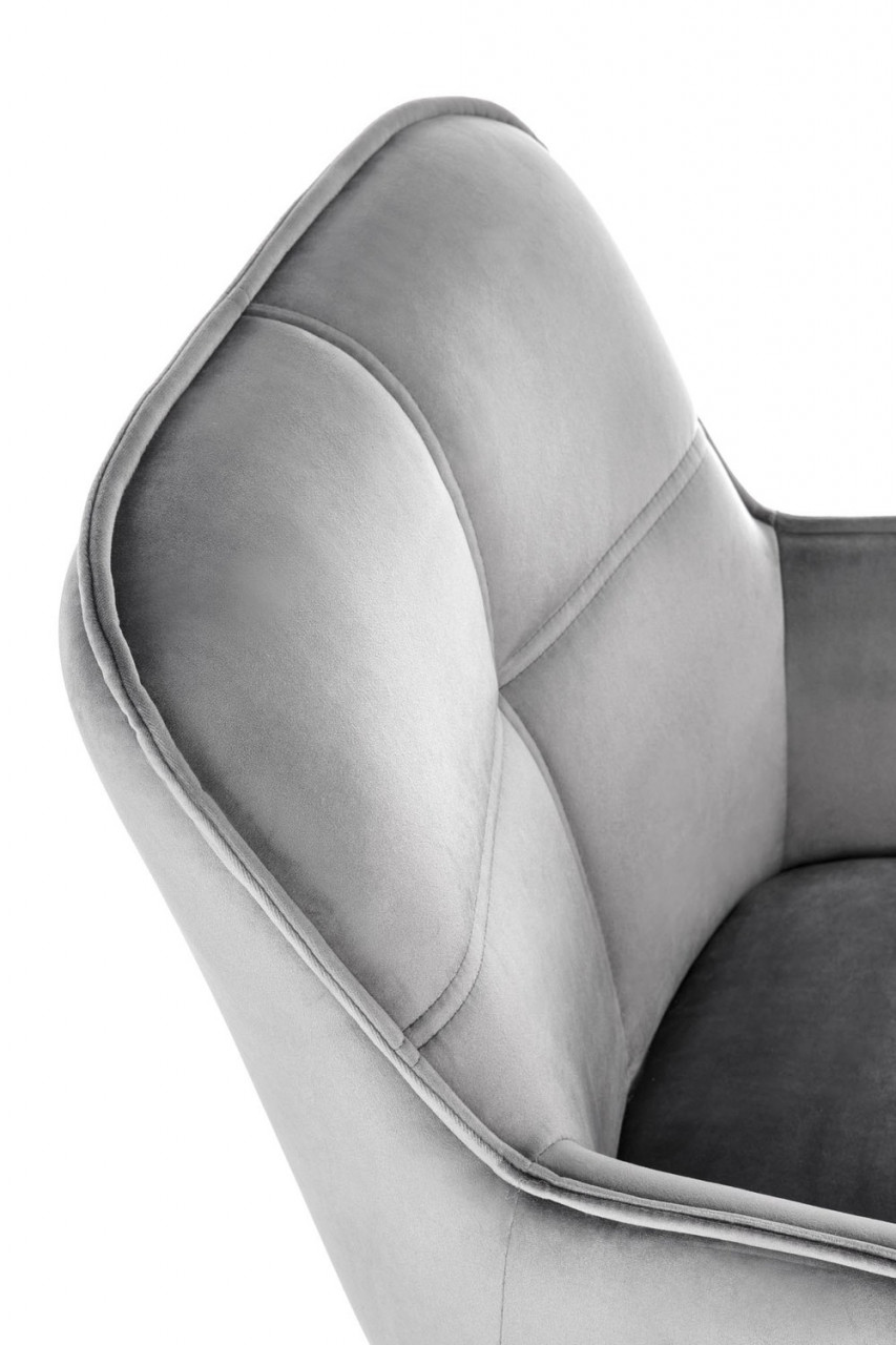 Poze Set masa extensibila Patrizio L160-200 cm + 4 scaune K463 gri