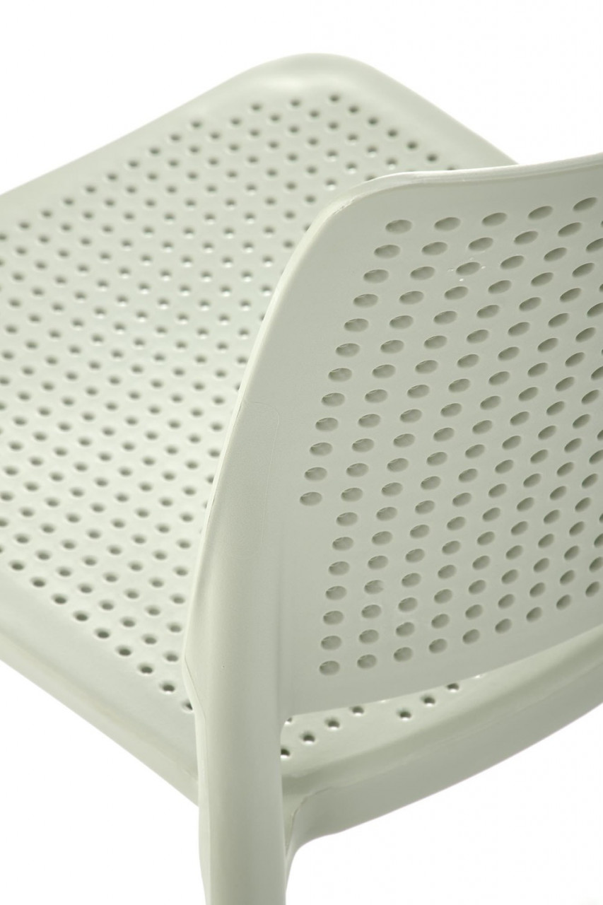 Poze Set masa rotunda Lopez + 4 scaune din plastic K514 menta