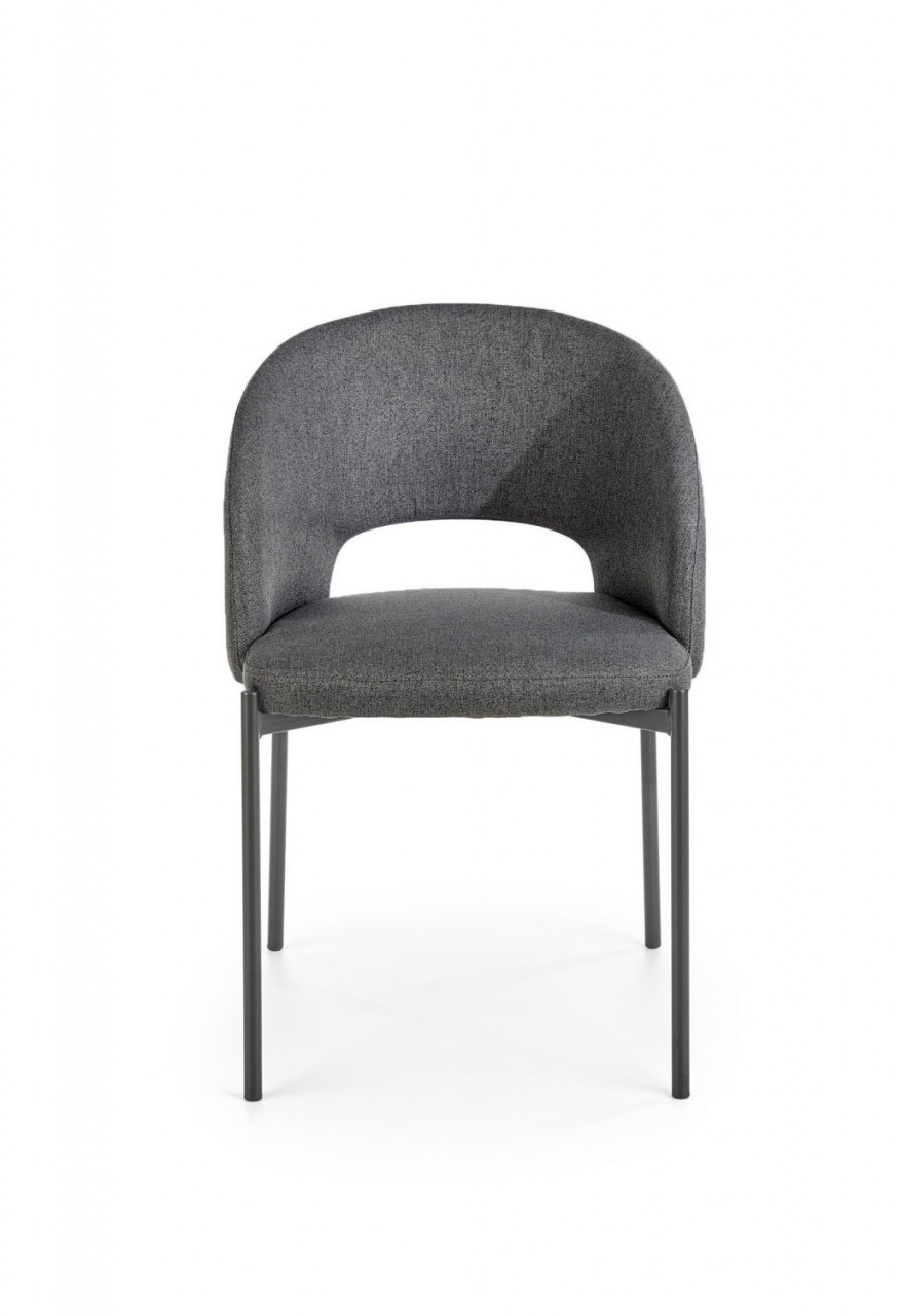 Poze Set masa rotunda Mozambik ø120 cm + 4 scaune K373 gri