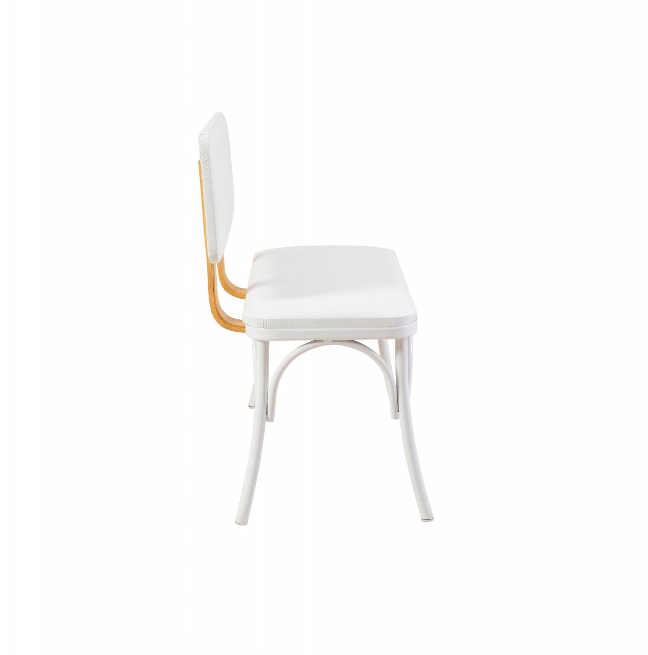Poze Set masa si scaune (4 piese) OLİVER SBT KARİNA-WHİTE