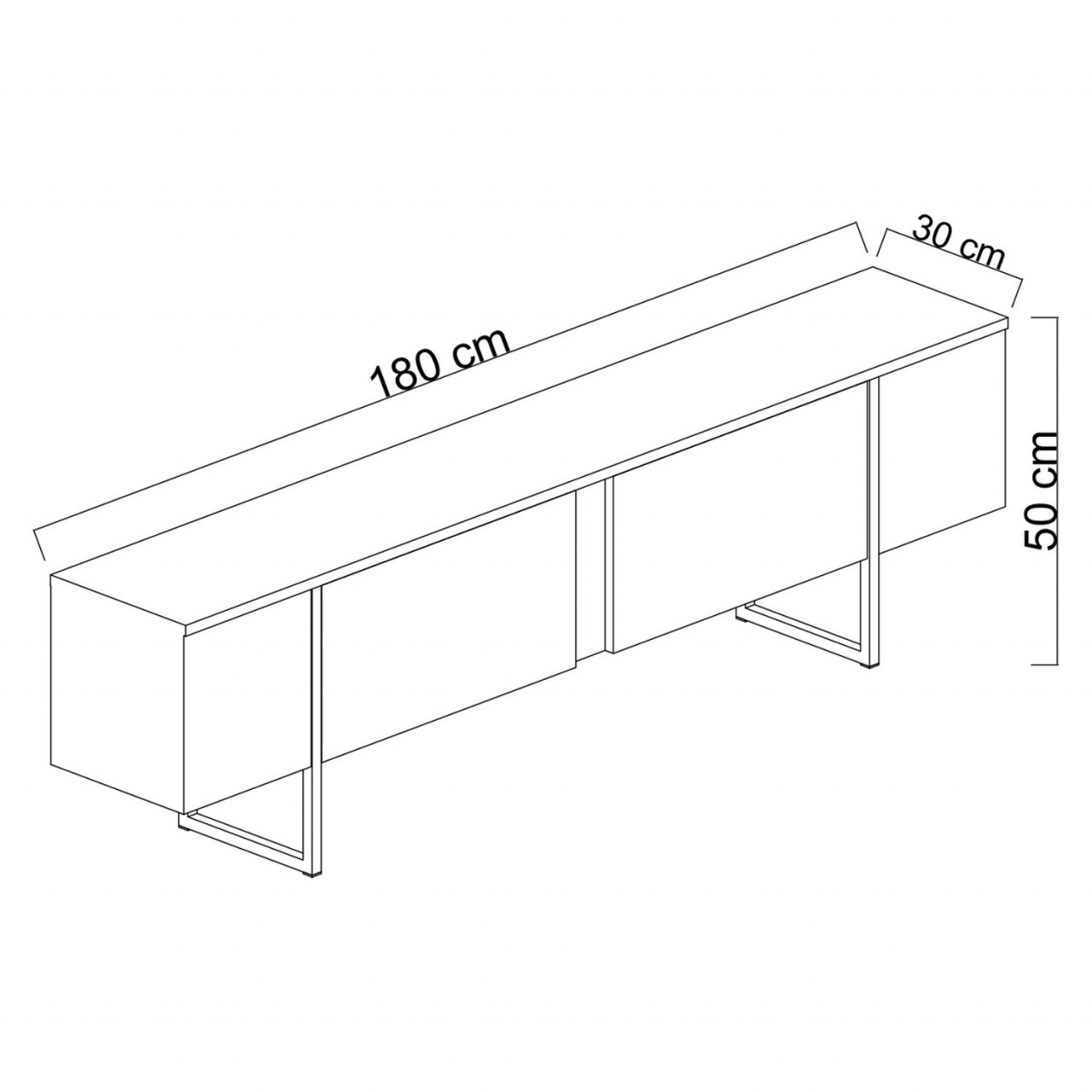 Poze Set mobilier living Luxe nuc / negru