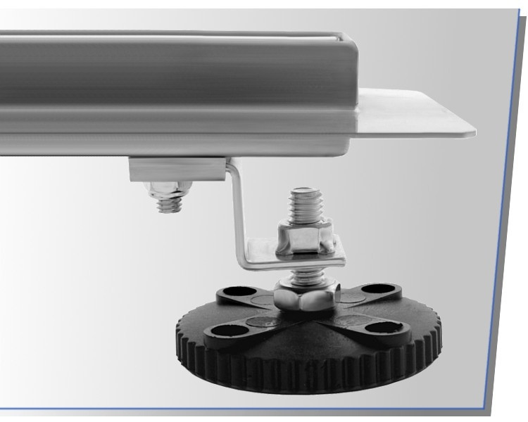 Poze Set rigola pentru dus cu capac Neo Slim Pro Crom - 80 cm