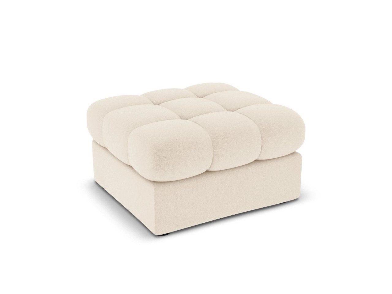 Poze Taburet tapitat cu stofa Justin