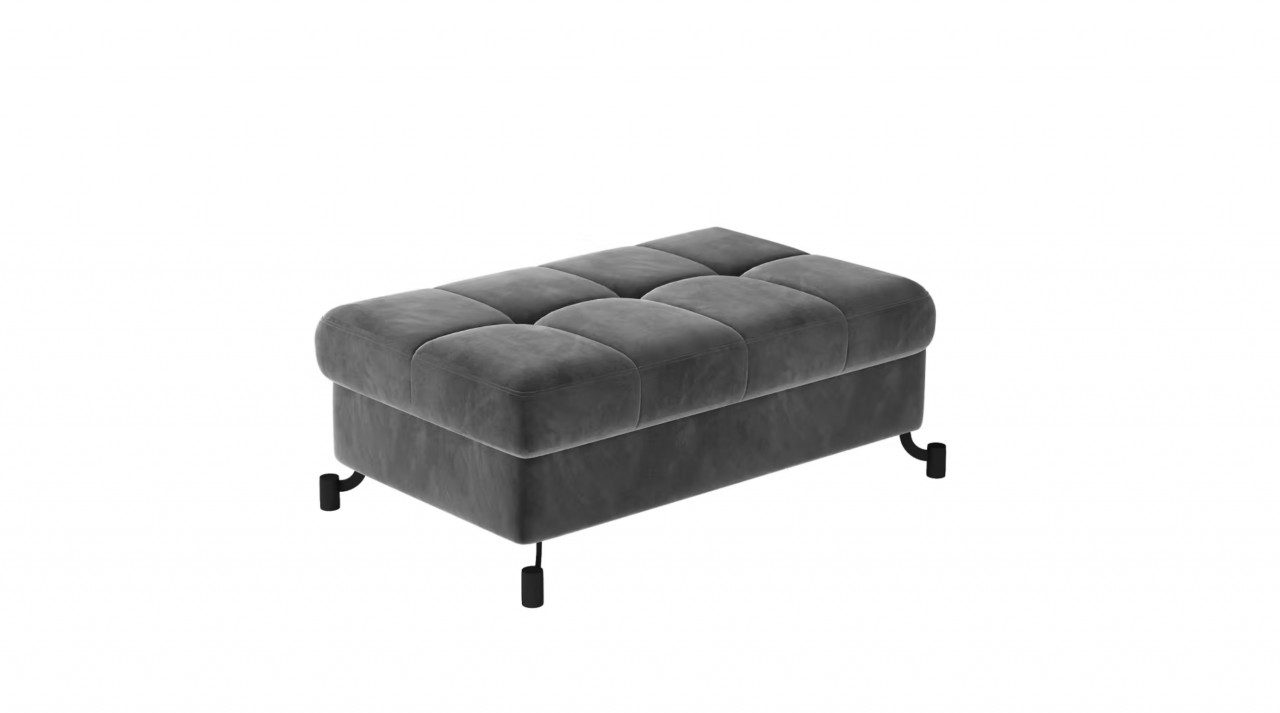 Poze Taburet tapitat Lorelle – L100 x l70 x h45 cm