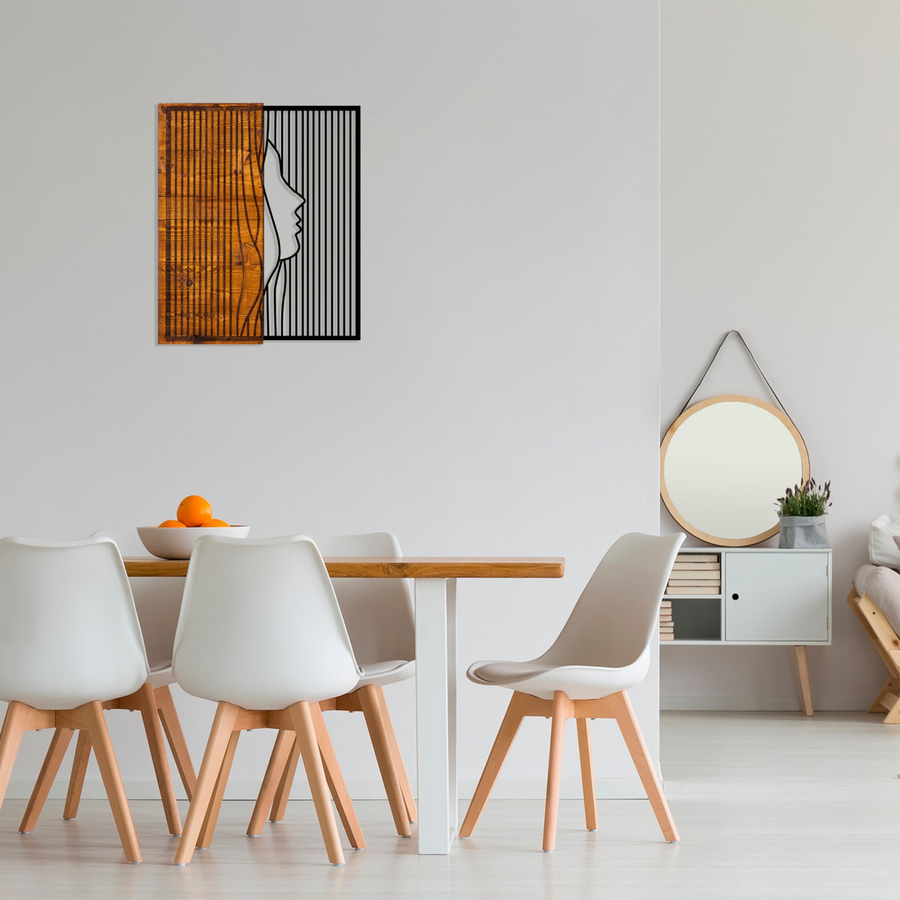 Poze Accesoriu decorativ de perete din lemn Esaret