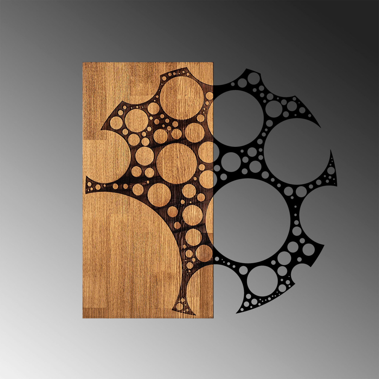 Poze Accesoriu decorativ de perete din lemn MA-284