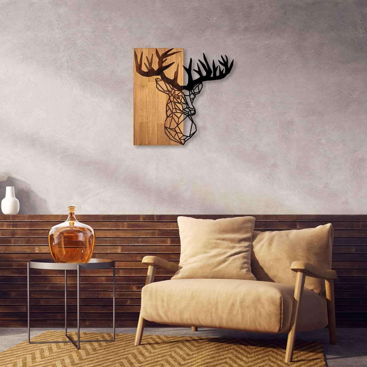 Poze Accesoriu decorativ de perete din lemn MA-285