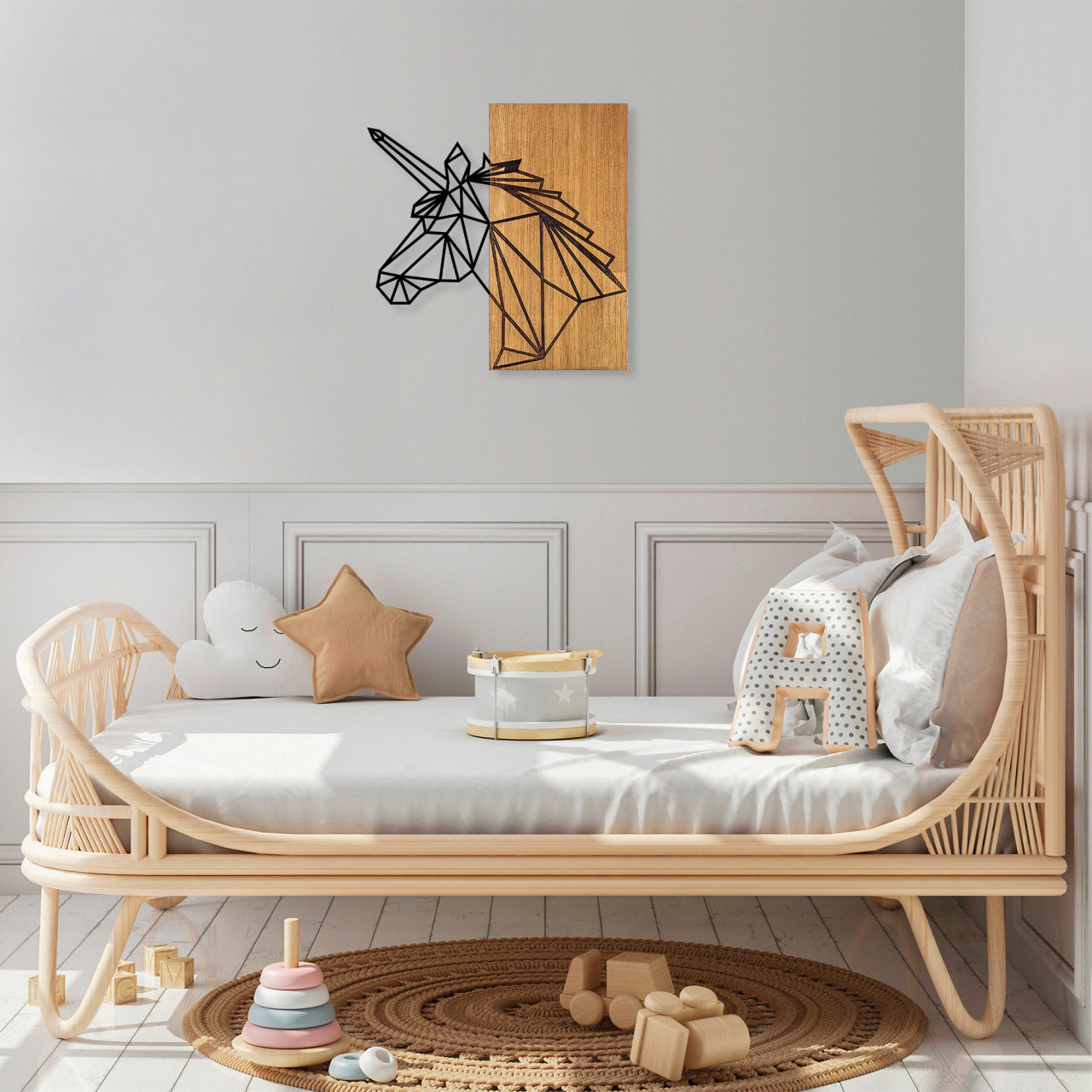 Poze Accesoriu decorativ de perete din lemn MA-292