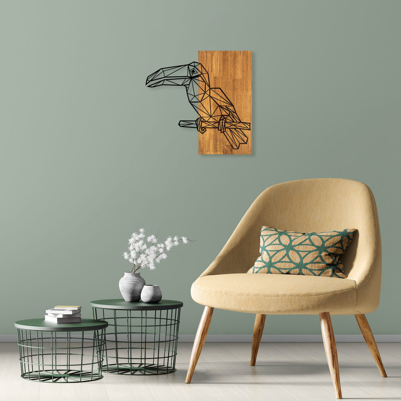 Poze Accesoriu decorativ de perete din lemn MA-293
