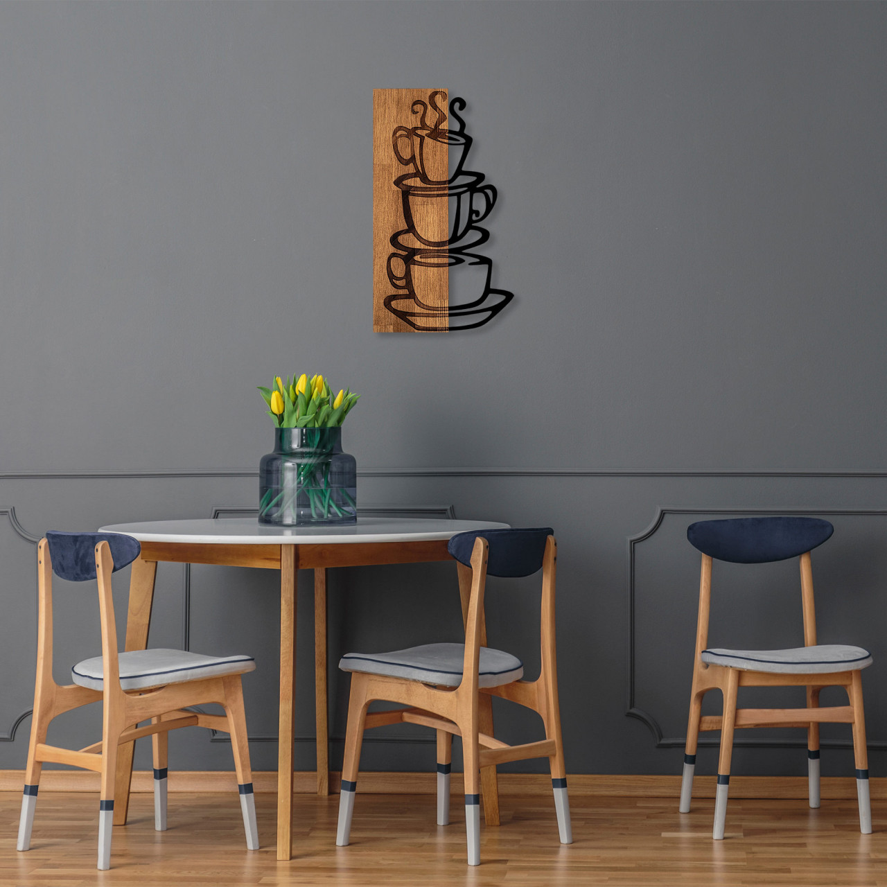 Poze Accesoriu decorativ de perete din lemn MA-296