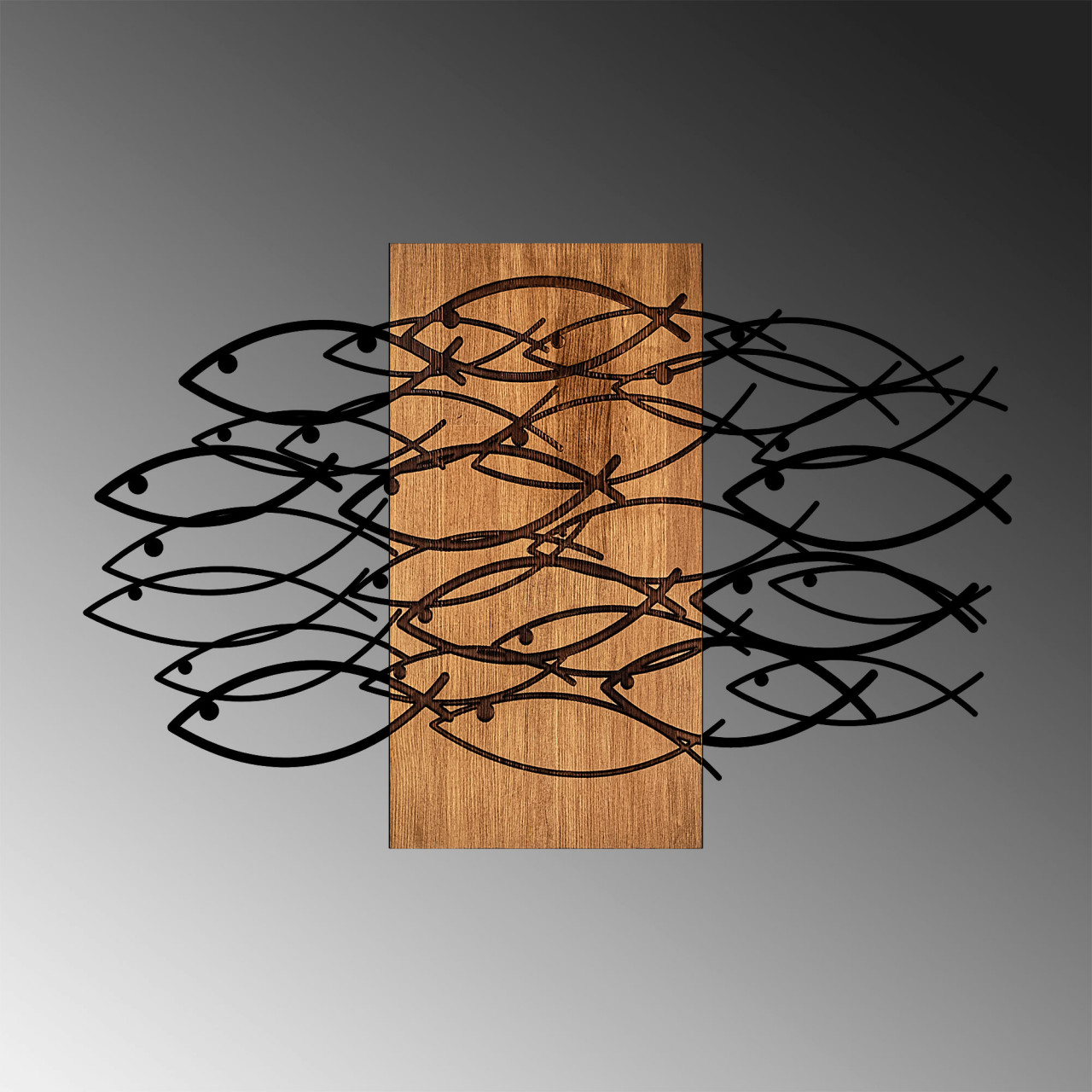 Poze Accesoriu decorativ de perete din lemn MA-304
