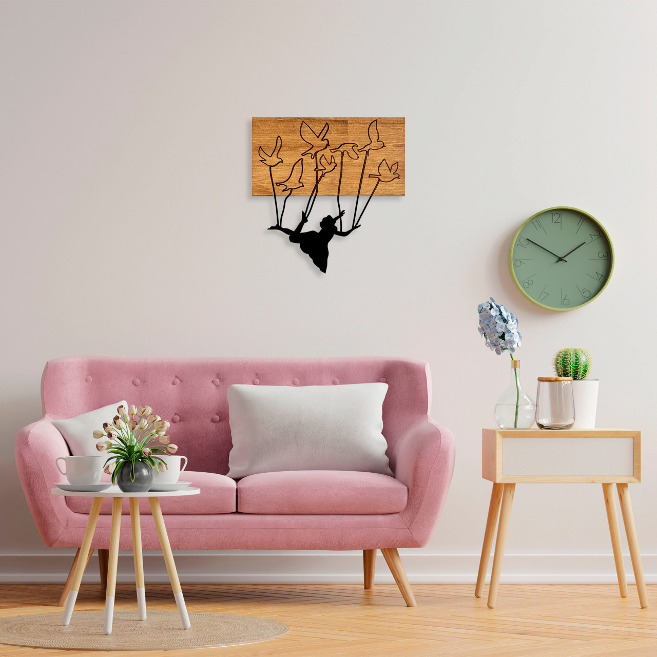 Poze Accesoriu decorativ de perete din lemn MA-310