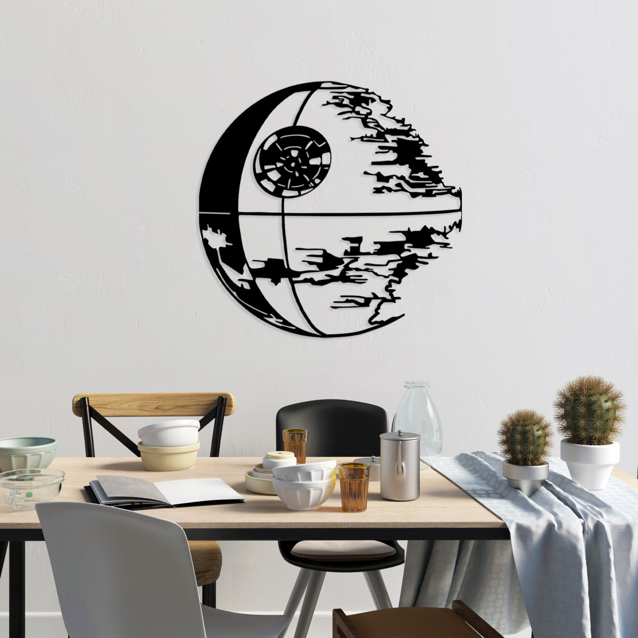 Poze Accesoriu decorativ de perete metalic Spatial