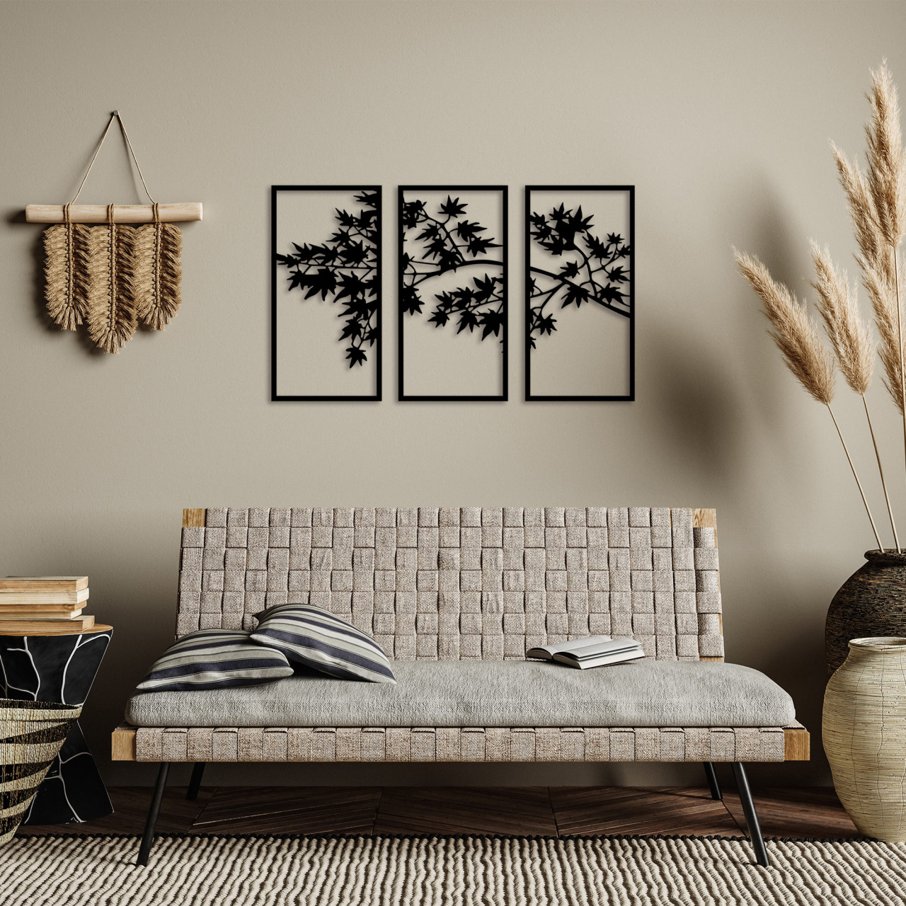 Poze Accesoriu decorativ de perete metalic Tree Branch - 281