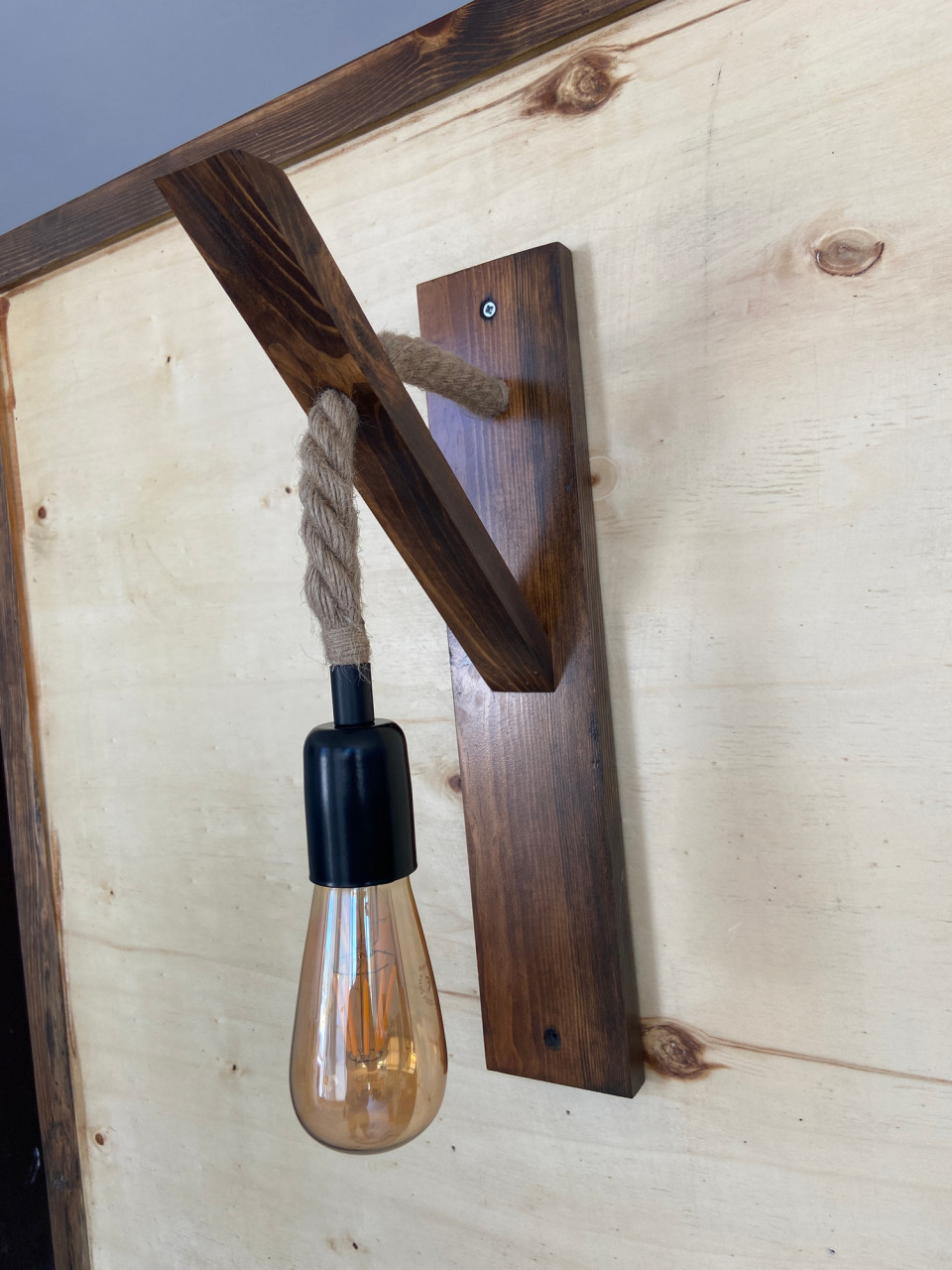 Poze Aplica Ahşap Aplik 18