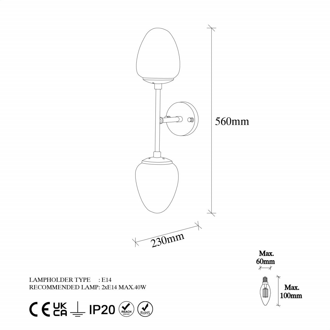 Poze Aplica Camflo - 10370