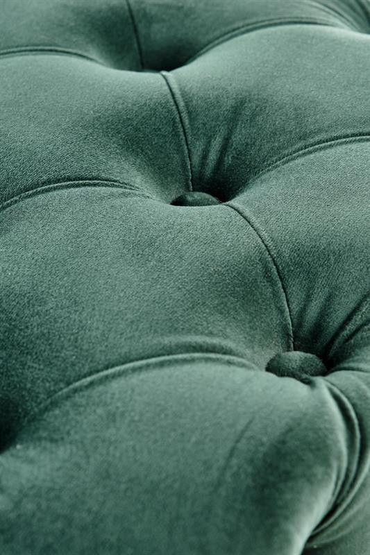 Poze Banca tapitata Athena – Verde/Gold