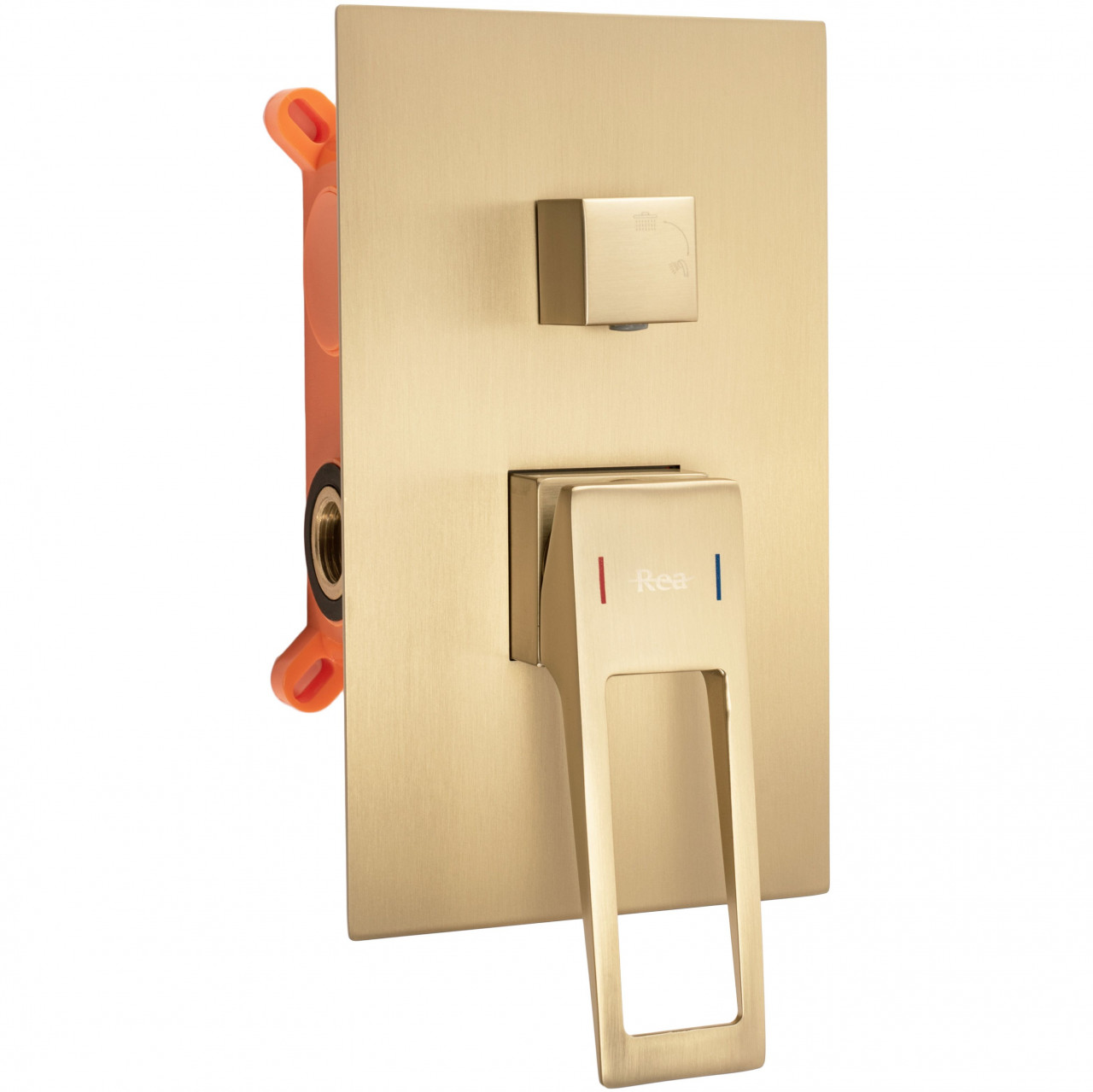 Poze Baterie de dus incastraa Parker auriu periat