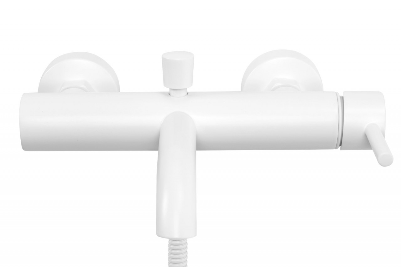 Poze Baterie pentru cada Lungo alb mat