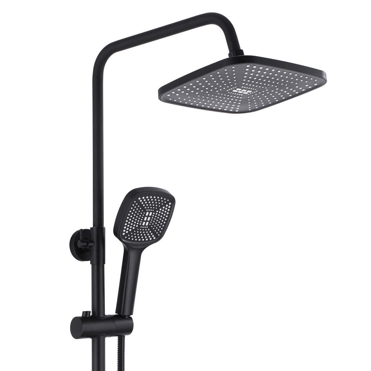 Poze Baterie pentru dus Argus negru mat