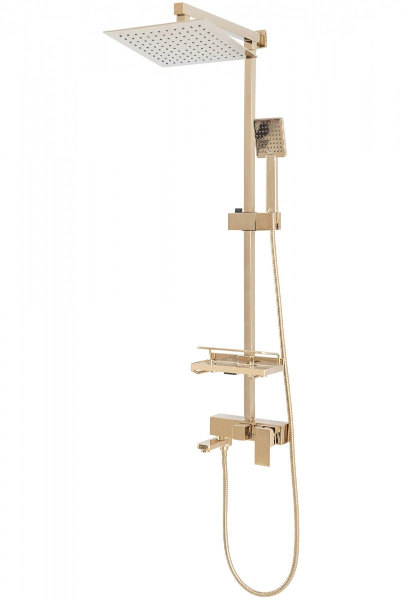 Poze Baterie pentru dus Jack gold - H 102 cm
