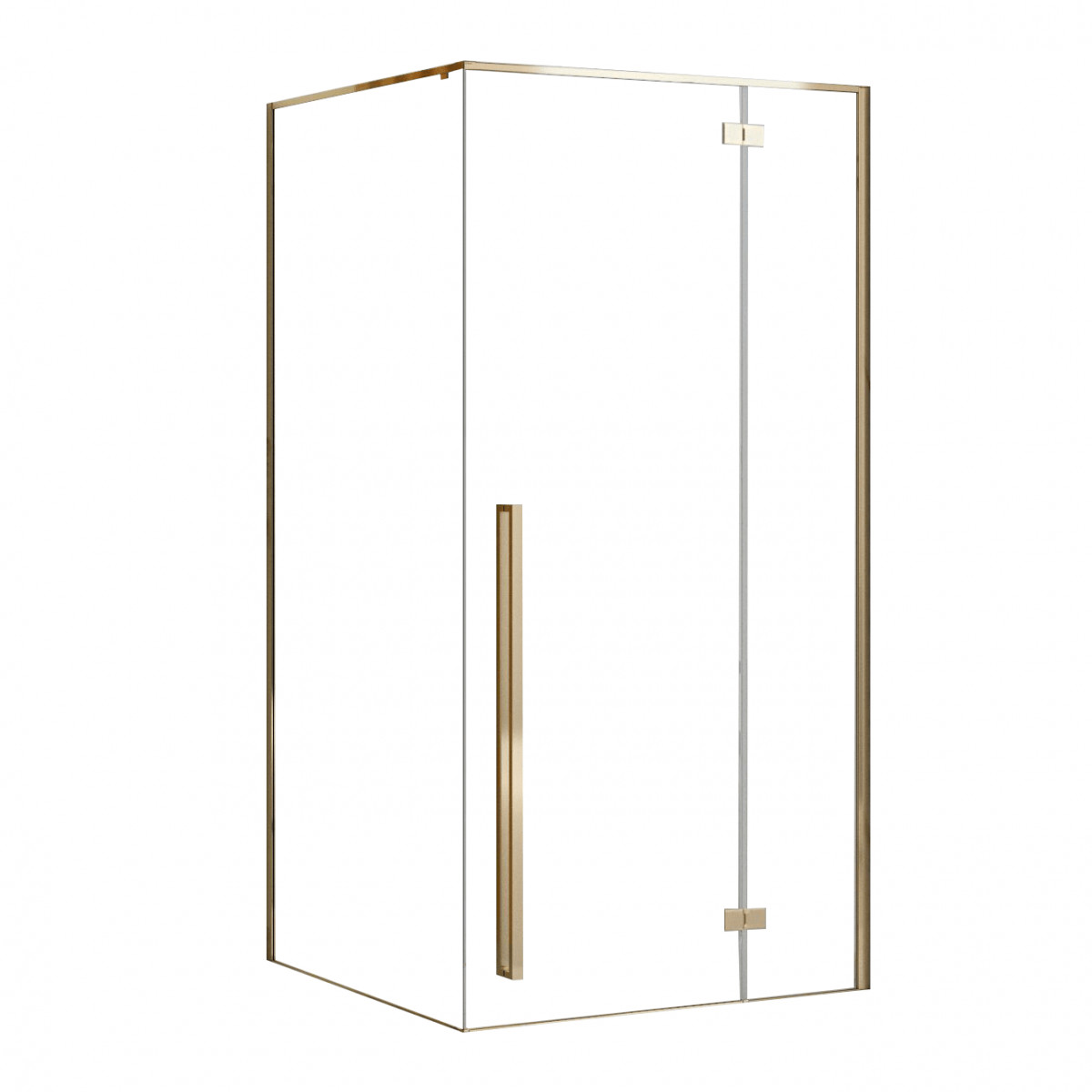 Poze Cabina dus Fargo gold - 80x100 cm