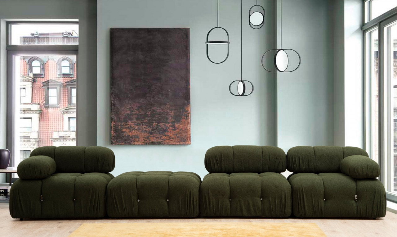Poze Canapea 1 loc Bubble verde pe dreapta (modul)