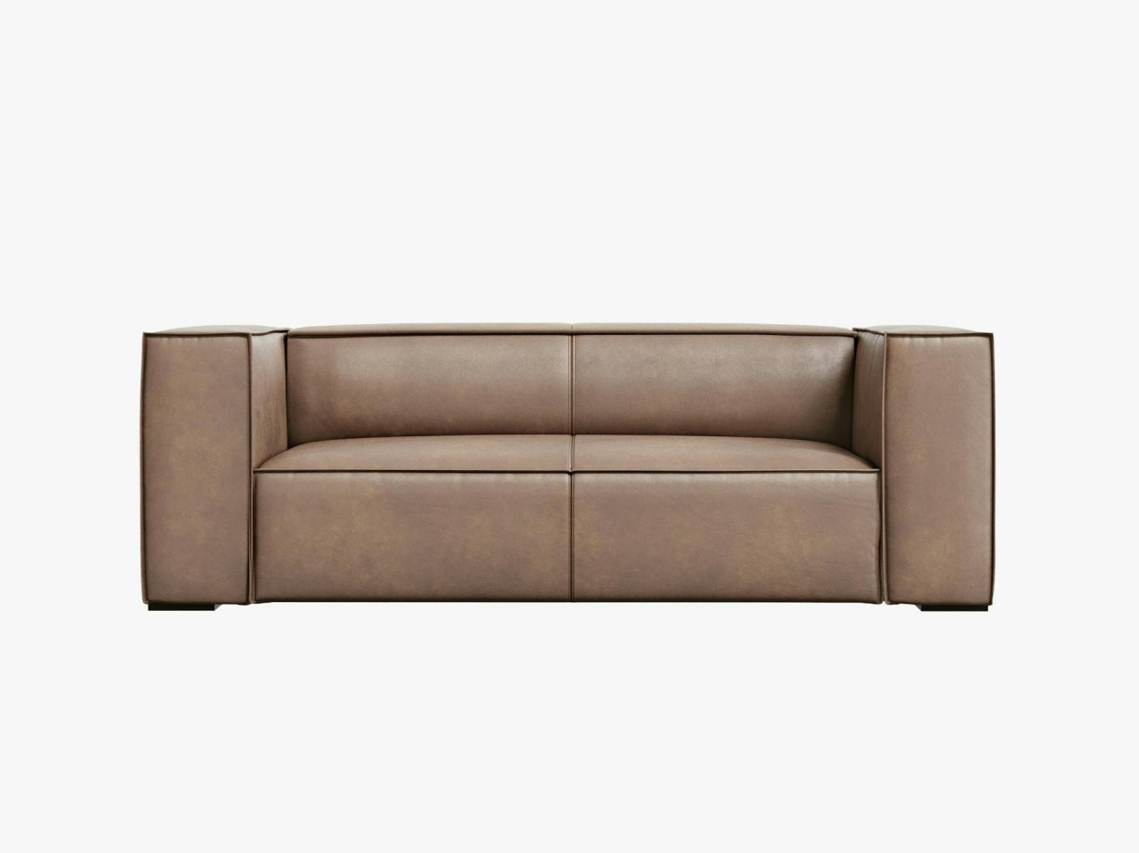 Poze Canapea 2 locuri Agawa piele naturala L211 cm