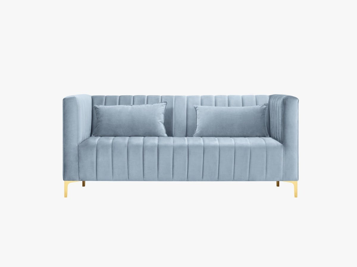 Poze Canapea 2 locuri Annite catifea L160 cm